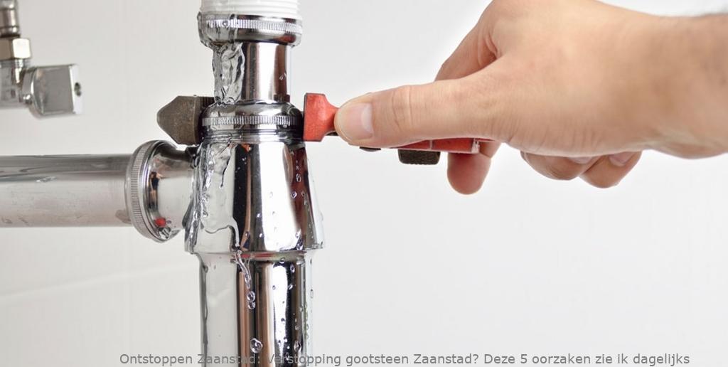 Verstopping gootsteen Zaanstad? Deze 5 oorzaken zie ik dagelijks