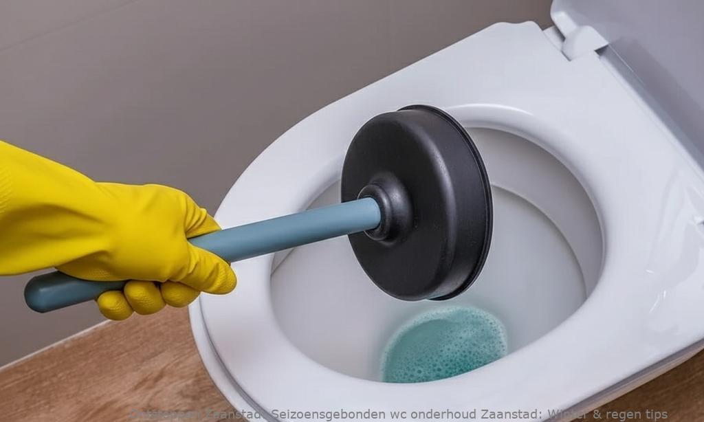 Seizoensgebonden wc onderhoud Zaanstad: Winter & regen tips