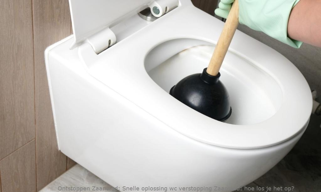 Snelle oplossing wc verstopping Zaanstad: hoe los je het op?
